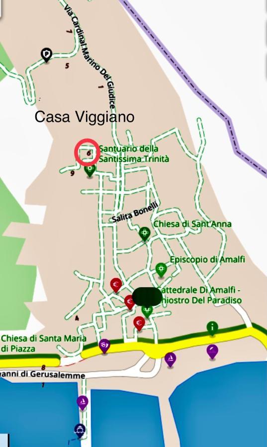 Casa Viggiano In The Heart Of Amalfi Apartman Kültér fotó